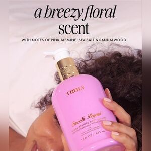 TRULY Smooth Legend Pink Jasmine Hydra-Restore Body Lotion with Gold Pump